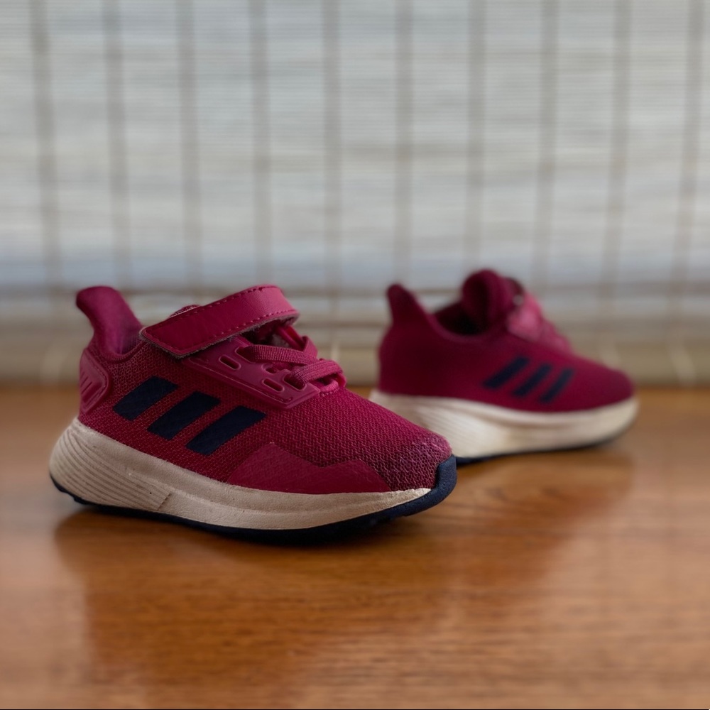 Adidas hot pink tennis shoes Toddler 6